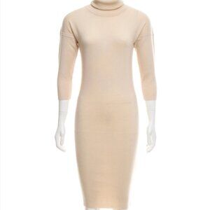 Authentic Yigal Azrouël - Turtleneck Knit Sweater Dress XS